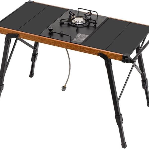 طاولة + موقد ( قابل للفك والتركيب )