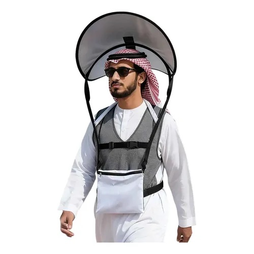 مظلة الحجاج ( بدون استخدام اليد )