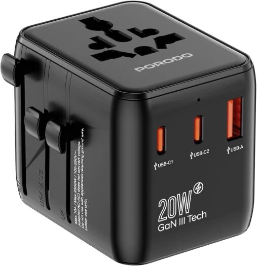 ادابتر السفر 20W