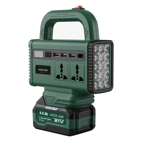 بطارية متنقلة ( 150 واط - Green lion )